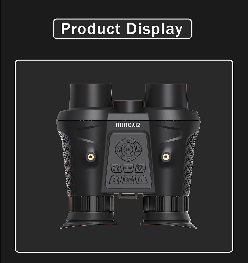 Thumbnail: 3DVR Naked Eye Hunting Digital Binocular Night Vision Dual Eyepiece Objective