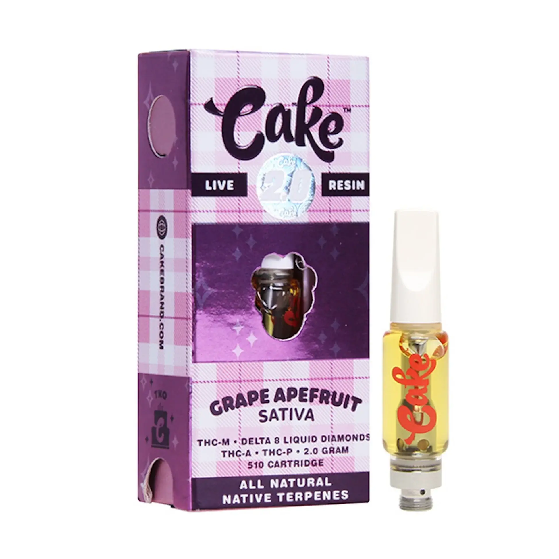 Grape Apefruit Sativa 2g Cart
