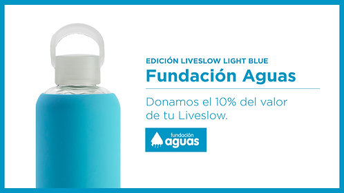 Liveslow Light Blue Fundación Aguas - 450ml