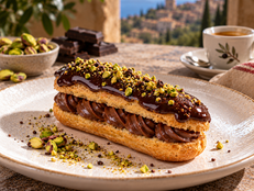 Italian Vegan Éclair | Éclair Vegano
