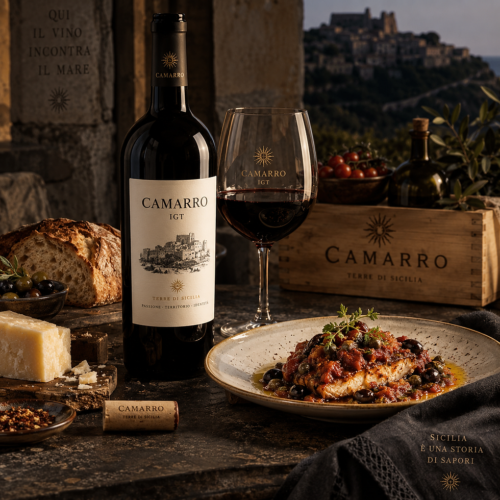 Camarro IGT wine pairing