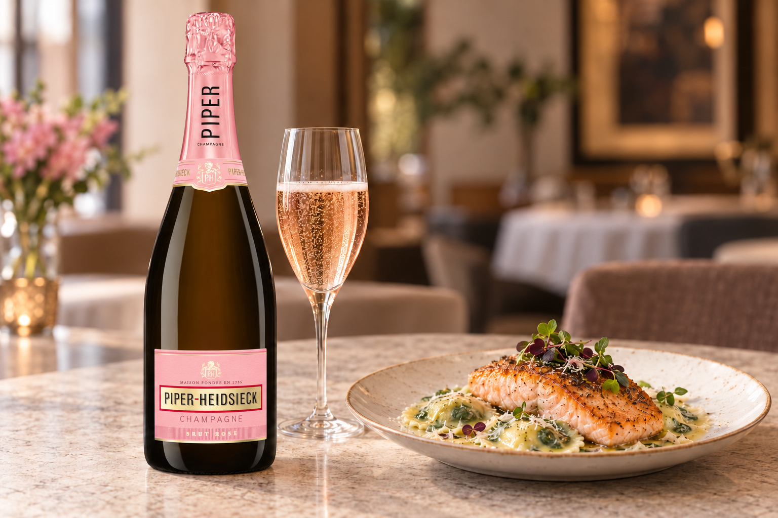 Wine Pairing: Piper-Heidsieck Brut Rosé