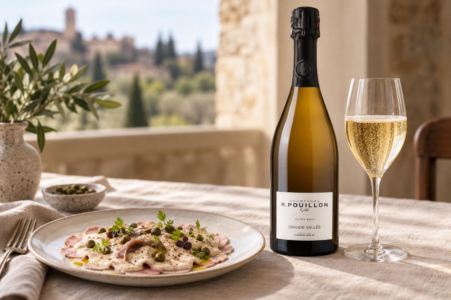 Wine Pairing: R. Pouillon Grande Vallée Extra-Brut