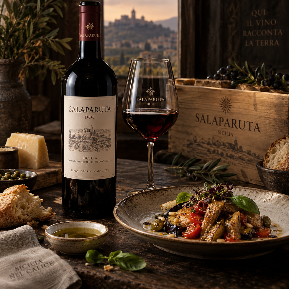 Salaparuta DOC wine pairing