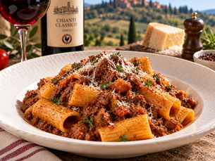 Rigatoni al Ragù Toscano