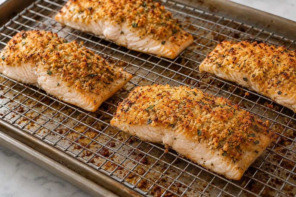 Italian Trout with Turin Breadstick Crust | Trota in Crosta di Grissini Torinesi e Nocciole Step 6