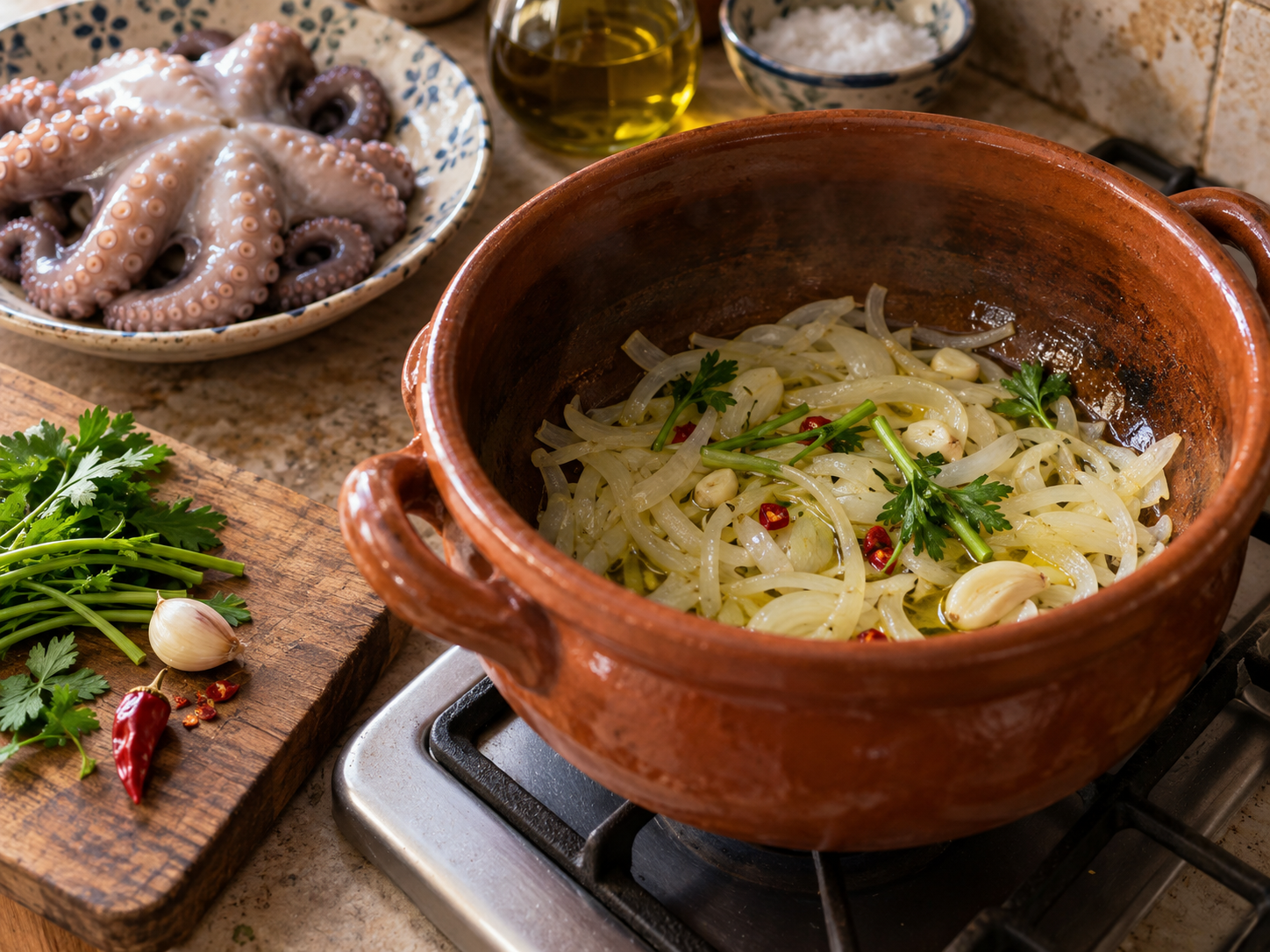 Polpo alla Pignata | Step 2