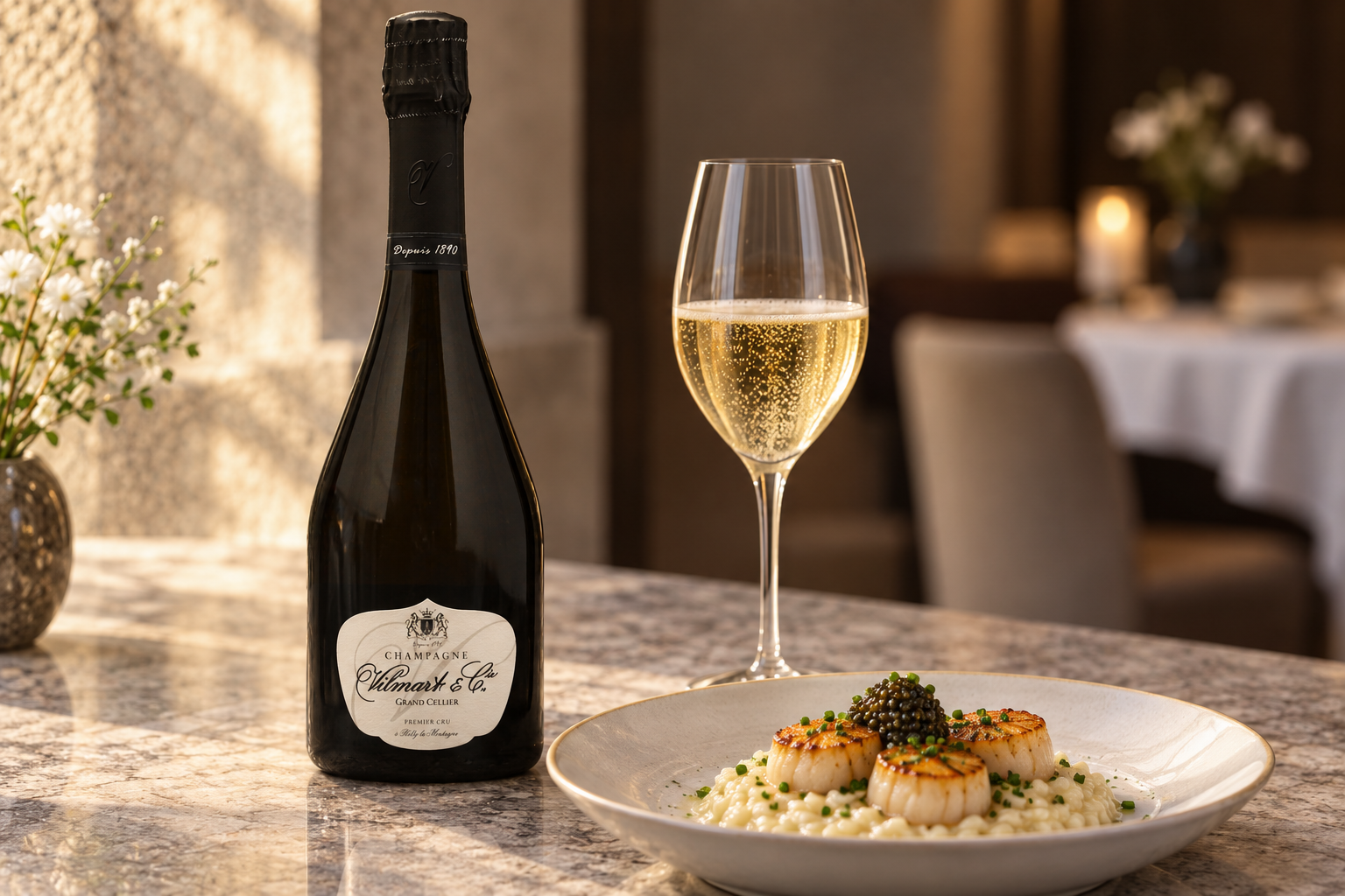 Wine Pairing: Vilmart & Cie Grand Cellier Premier Cru Brut