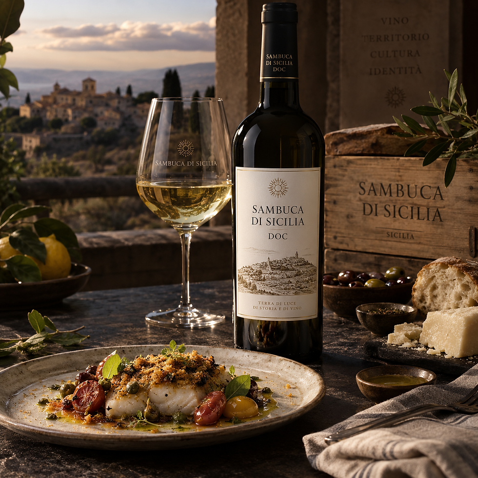 Wine Pairing: Sambuca di Sicilia DOC