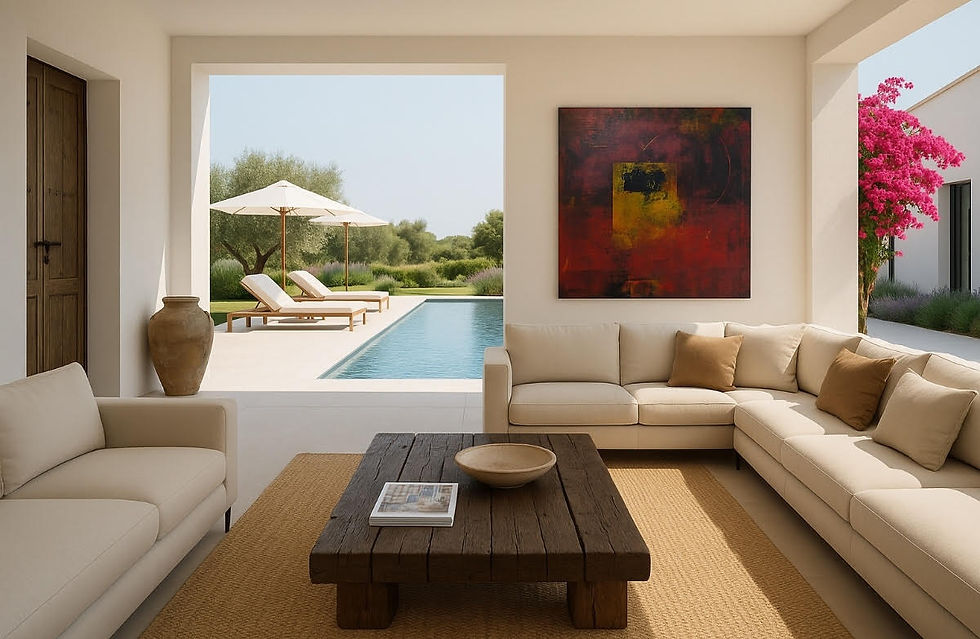 AMANECER:  Lienzo 90x90 cm. NO DISPONIBLE  Puedo hacerte uno similar adaptado 