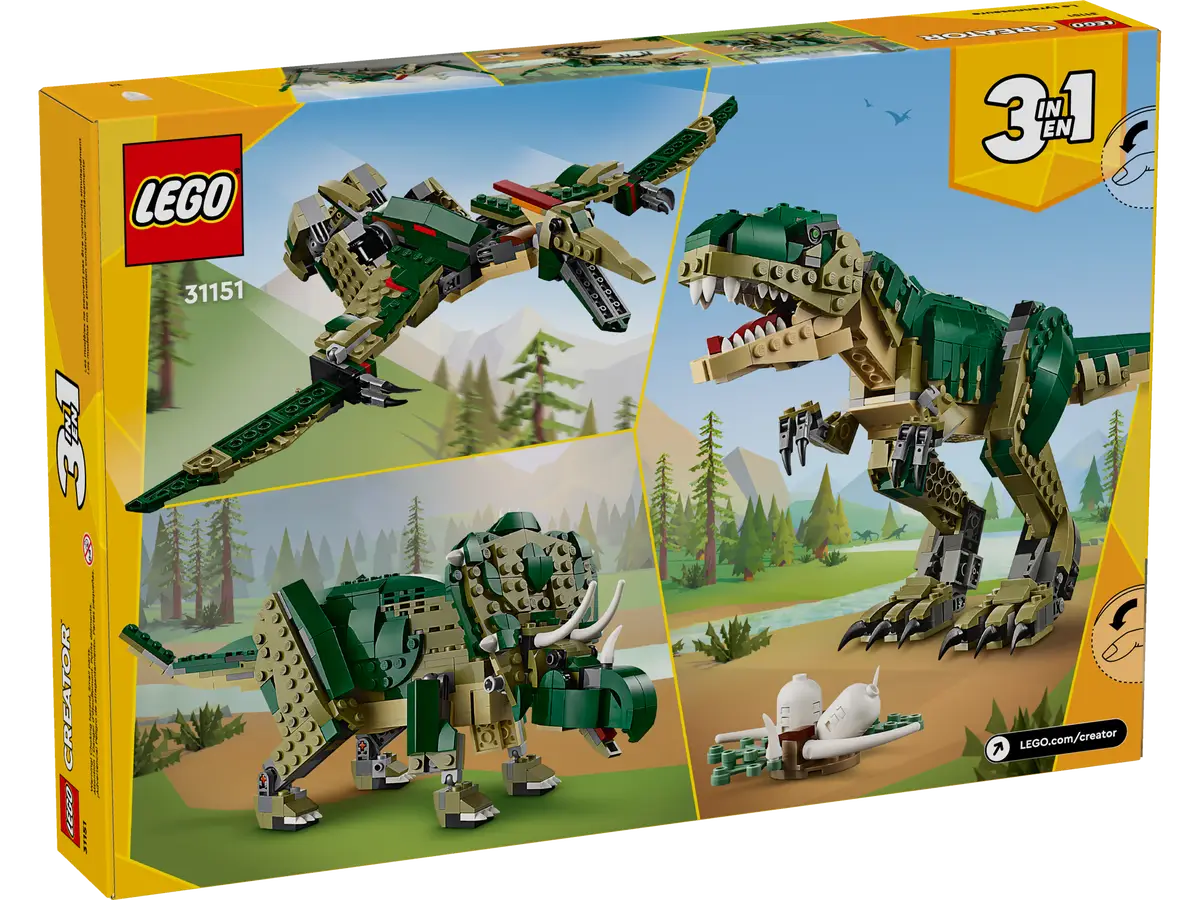 LEGO Creator 3in1 31151 T.rex Officially Revealed June 2024