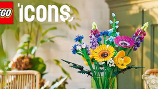 LEGO Icons Botanical Collection 10313 Wild Flower Bouquet Officially Revealed | February 2023