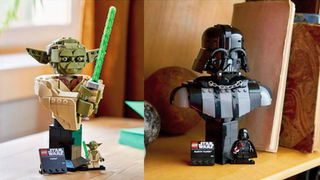 LEGO Star Wars Yoda & Darth Vader Busts Officially Revealed | April 2026