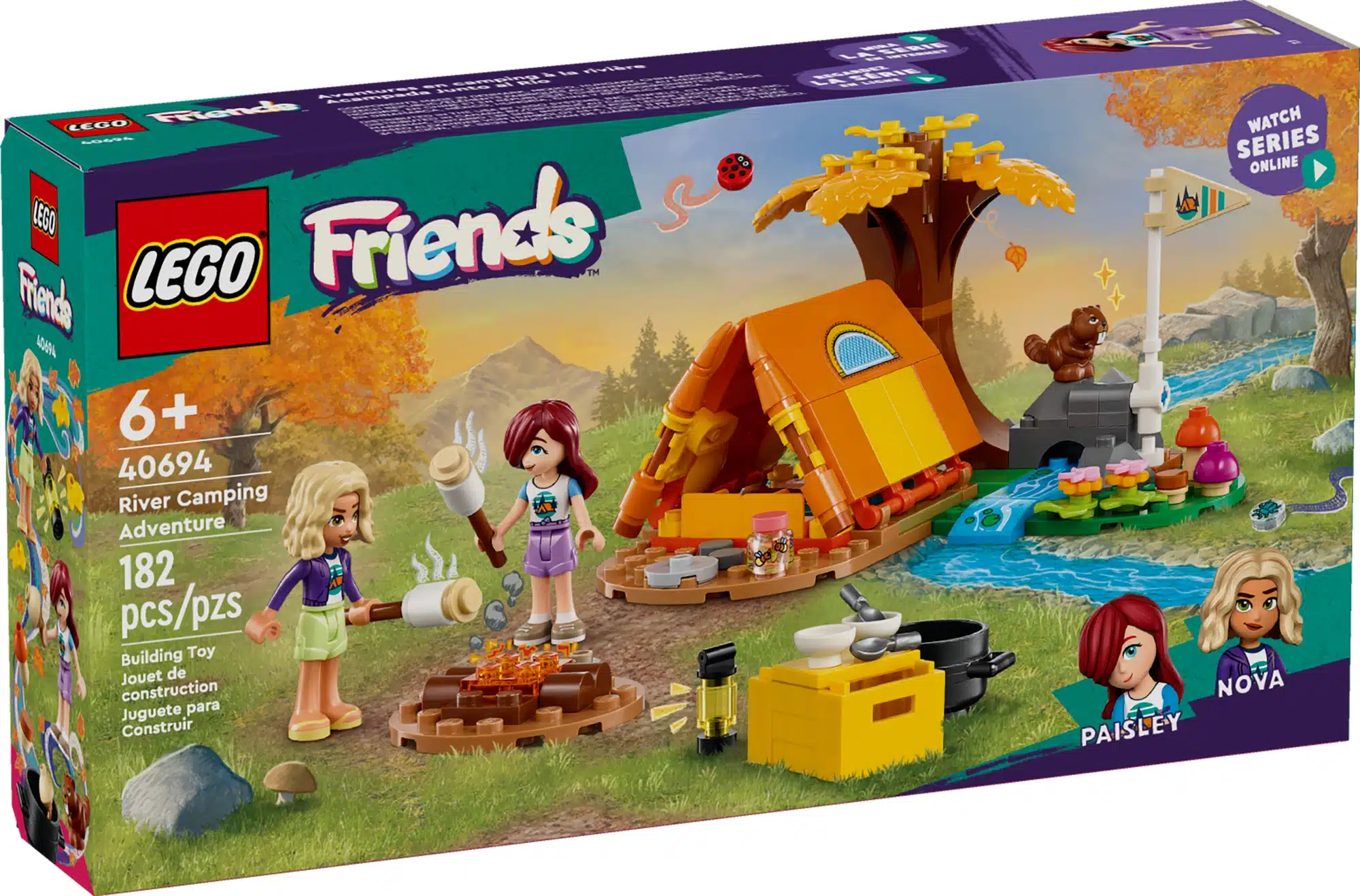LEGO Friends 40694 River Camping Adventure GWP Officially Revealed 16th September 2024