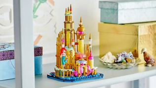 LEGO Disney 40708 Mini Disney Ariel's Palace Officially Revealed | January 2024