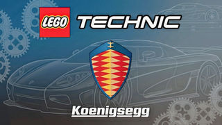 Rumoured first images of LEGO Technic 42232 Koenigsegg Sadair's Spear set for July 2026