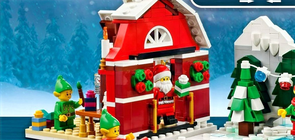 lego winter cabin