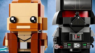 LEGO Star Wars 40547 Obi-Wan Kenobi & Darth Vader Brickheadz Revealed | June 2022