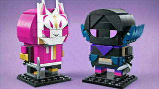 LEGO Fortnite BrickHeadz 40884 Drift & Raven Figures Officially Revealed | October 2025
