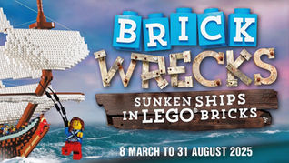 Brickwrecks: Sunken Ships in LEGO Bricks Makes Its UK Debut at The Historic Dockyard Chatham