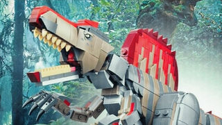 First images of LEGO Jurassic World summer 2026 sets including Baby Pteranodon, Young T. rex Transport Truck and Spinosaurus Escape