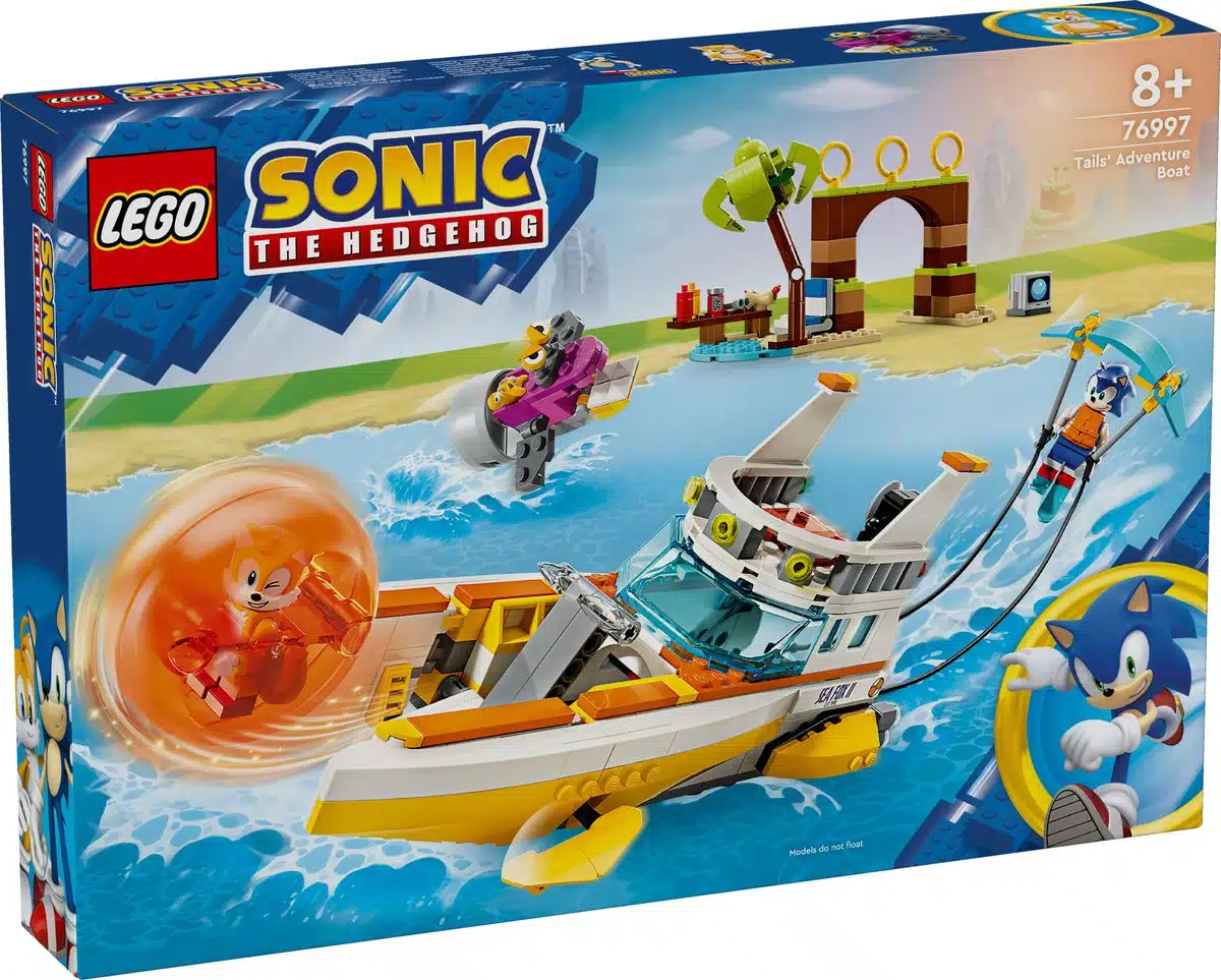 LEGO Sonic The Hedgehog August 2024 Sets Officially Revealed Tails