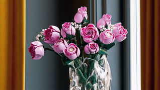 First Leaked Images of LEGO Botanicals 10374 Bouquet of Pink Roses | October 2025