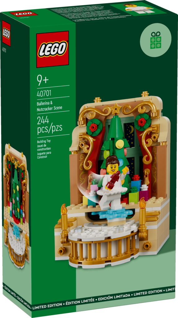 LEGO Christmas Set 40701 Ballerina & Nutcracker Scene GWP Officially