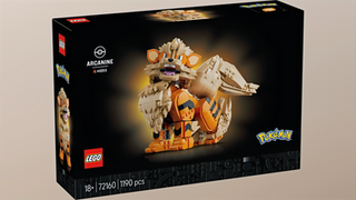 First leaked image of LEGO Pokémon 72160 Arcanine, a 1,190-piece 18+ display model releasing in August 2026