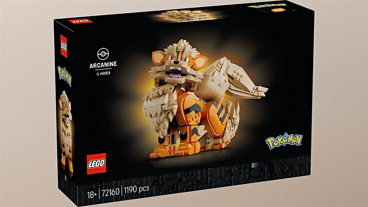 First Leaked Images of LEGO Pokémon 72160 Arcanine | August 2026