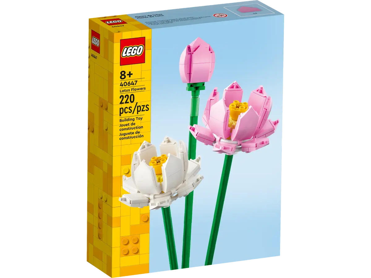 LEGO Creator 40647 Lotus Flowers Officially Revealed June 2023