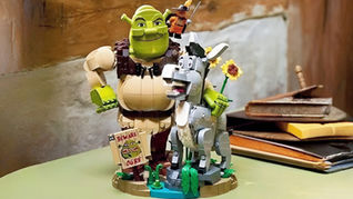 First leaked images of LEGO Shrek 72423 Shrek, Donkey and Puss in Boots 18+ set revealed ahead of June 2026 release