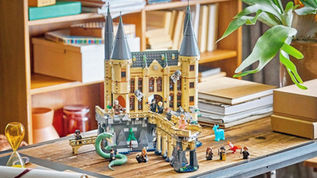 first images LEGO Harry Potter June 2026 sets officially revealed including Hogwarts Castle East Wing and Book Nook Dumbledore’s Office