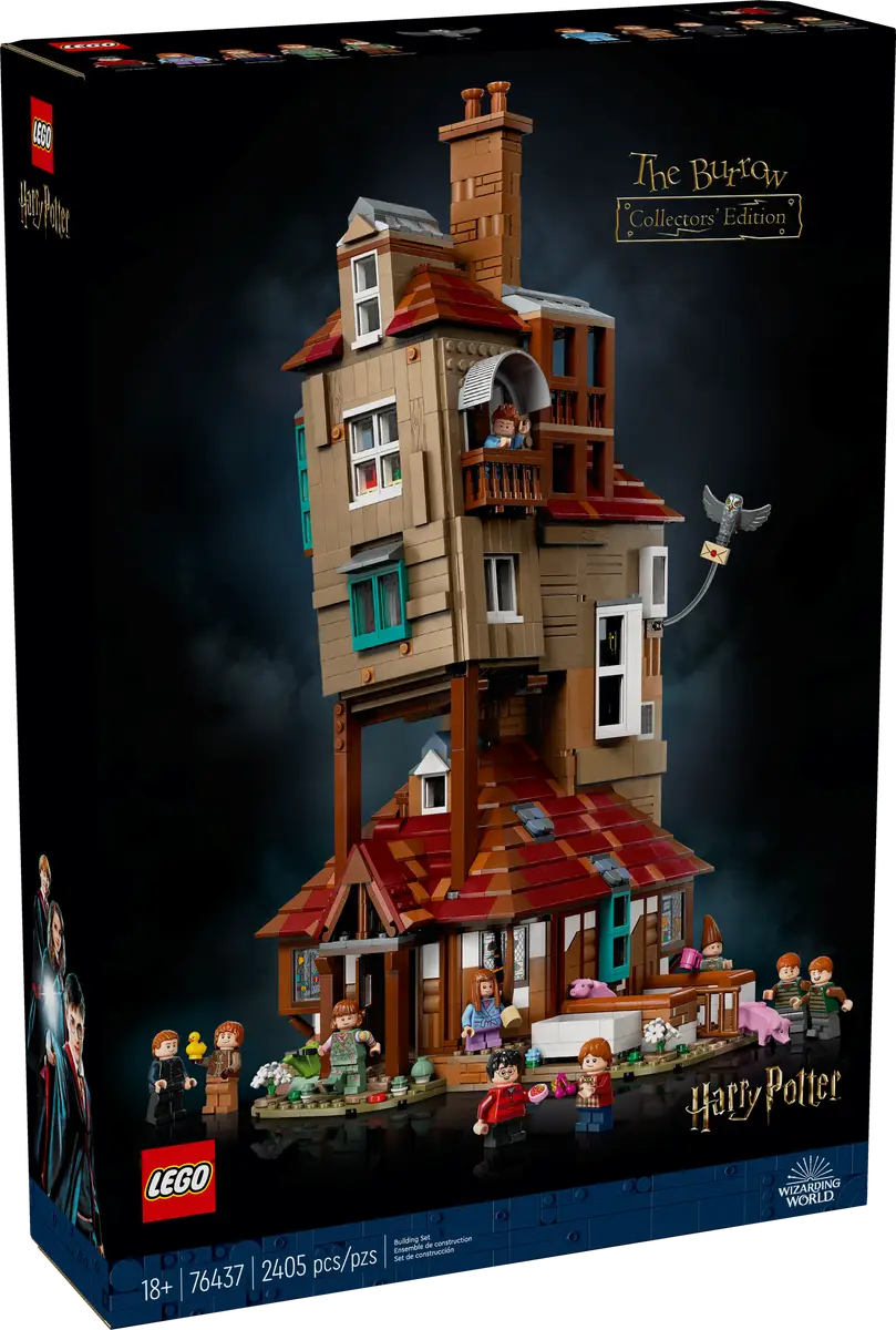 LEGO Harry Potter 76437 The Burrow Collectors Edition Officially Revealed September 2024