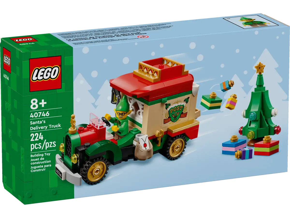 LEGO Christmas Set 40746 Santa s Delivery Truck Officially Revealed October 2024