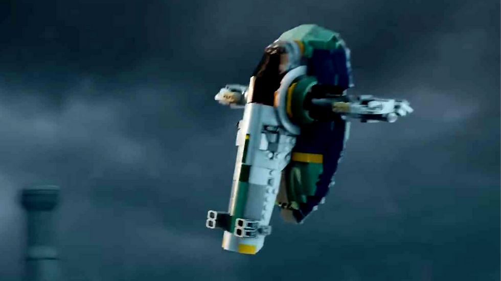 First Leaked Images of LEGO Star Wars 75433 Jango Fett's Starship | August 2025