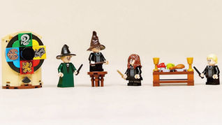 First Leaked Images of LEGO Harry Potter 76460 Hogwarts Castle: Sorting Hat Ceremony | January 2026