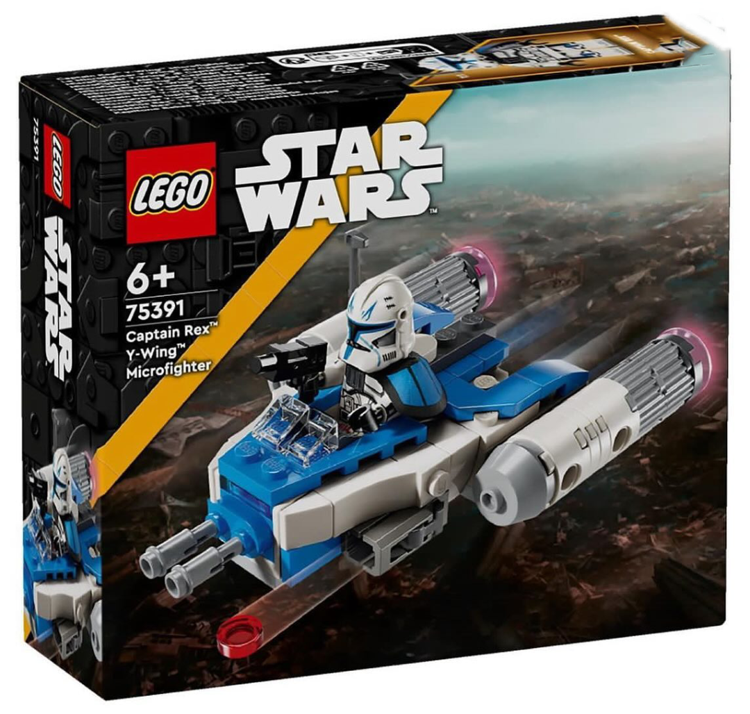 LEGO Star Wars 75391 Captain Rex YWing Microfighter Officially Revealed June 2024