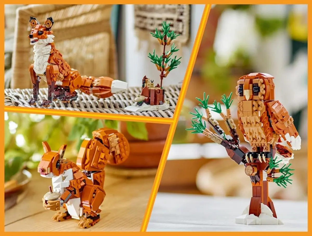 LEGO Creator 3in1 31154 Forest Animals Red Fox Officially Revealed March 2024