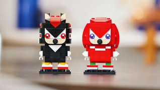 LEGO BrickHeadz 40672 Sonic The Hedgehog: Knuckles & Shadow Officially Revealed | February 2024