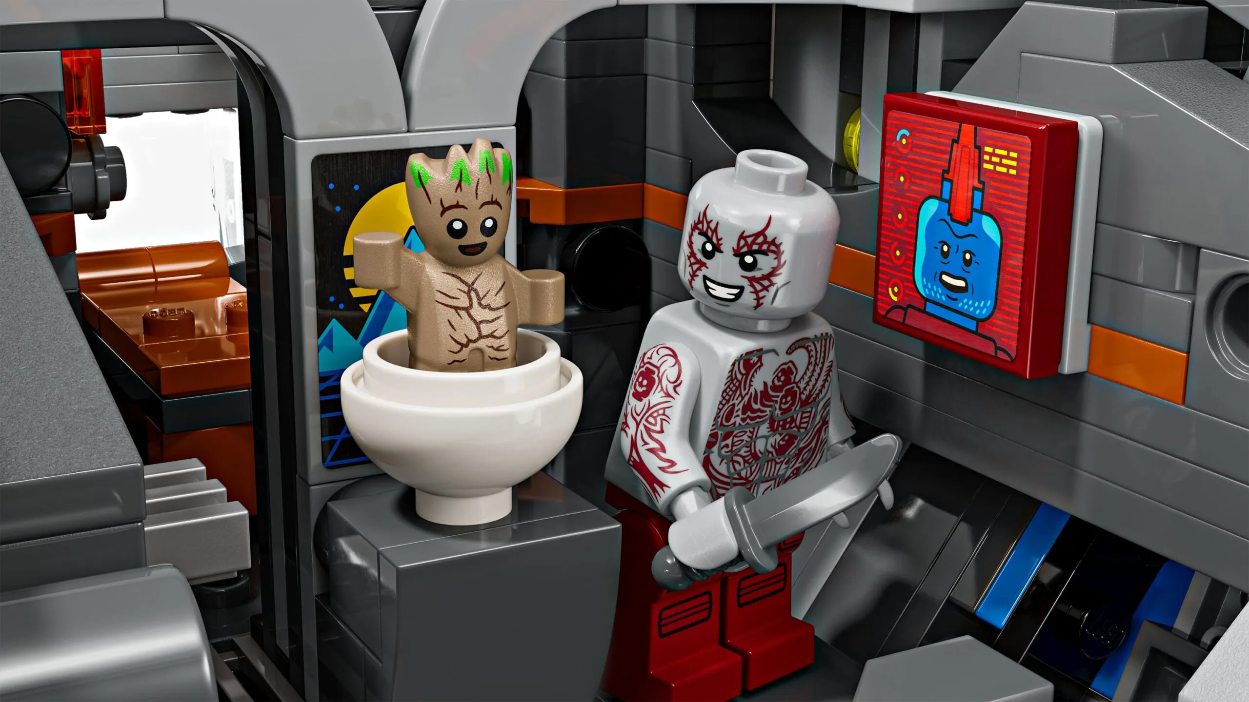 LEGO Marvel 76286 The Milano Spaceship Officially Revealed August 2024