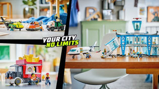 Rumoured LEGO City June 2026 sets including 60501 Lava Land Amusement Park and 60511 Vintage Steam Train