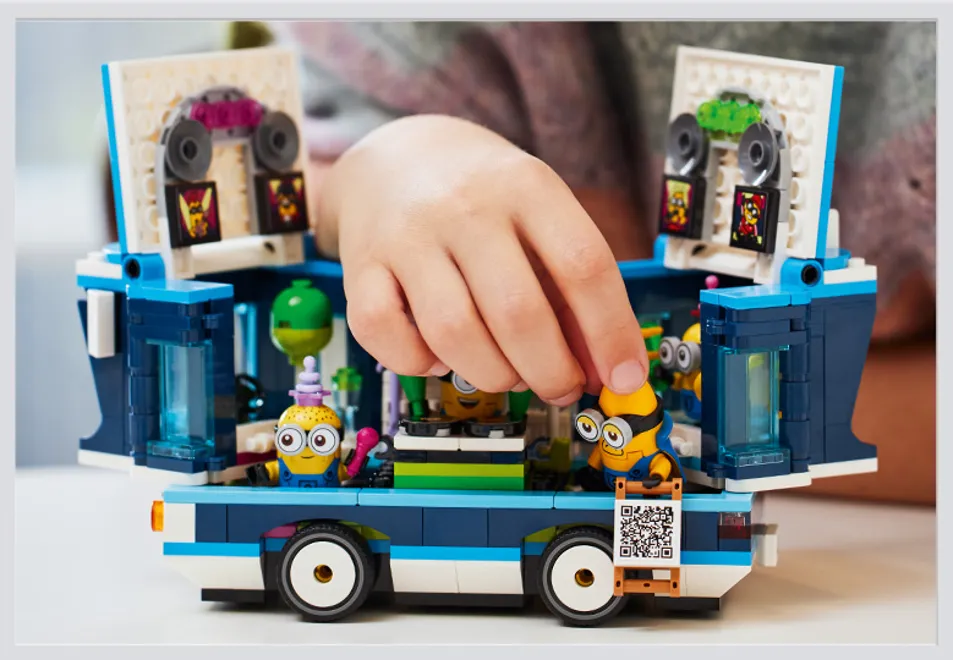 LEGO Despicable Me 4 75581 Minions' Music Party Bus Officially Revealed