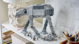 LEGO Star Wars 75454 Imperial Remnant AT AT with INT 4 officially revealed for August 2026 featuring battle worn walker and seven Minifigures