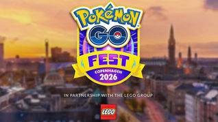 LEGO x Pokémon GO collaboration announced for GO Fest 2026 in Copenhagen, Denmark.