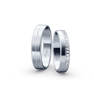 Trauringe & Eheringe aus Platin