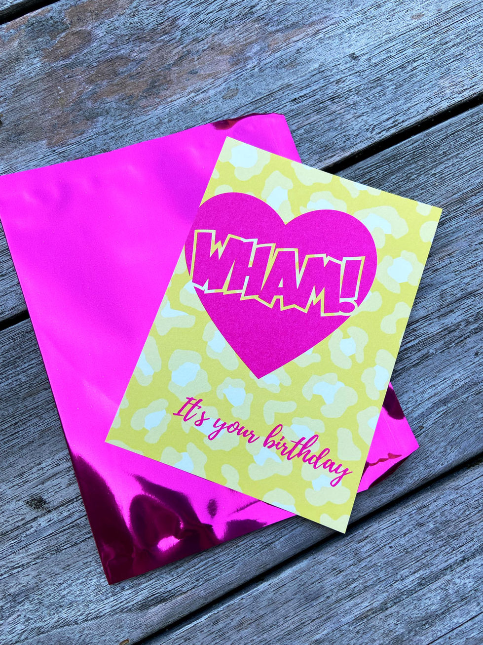 personalisierte Geburtstagskarte