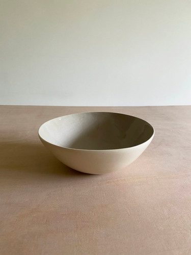 Brickett Davda Earthenware Dinner Set, Oat | Oren Homeware