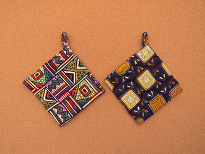 Safari House pot holder set