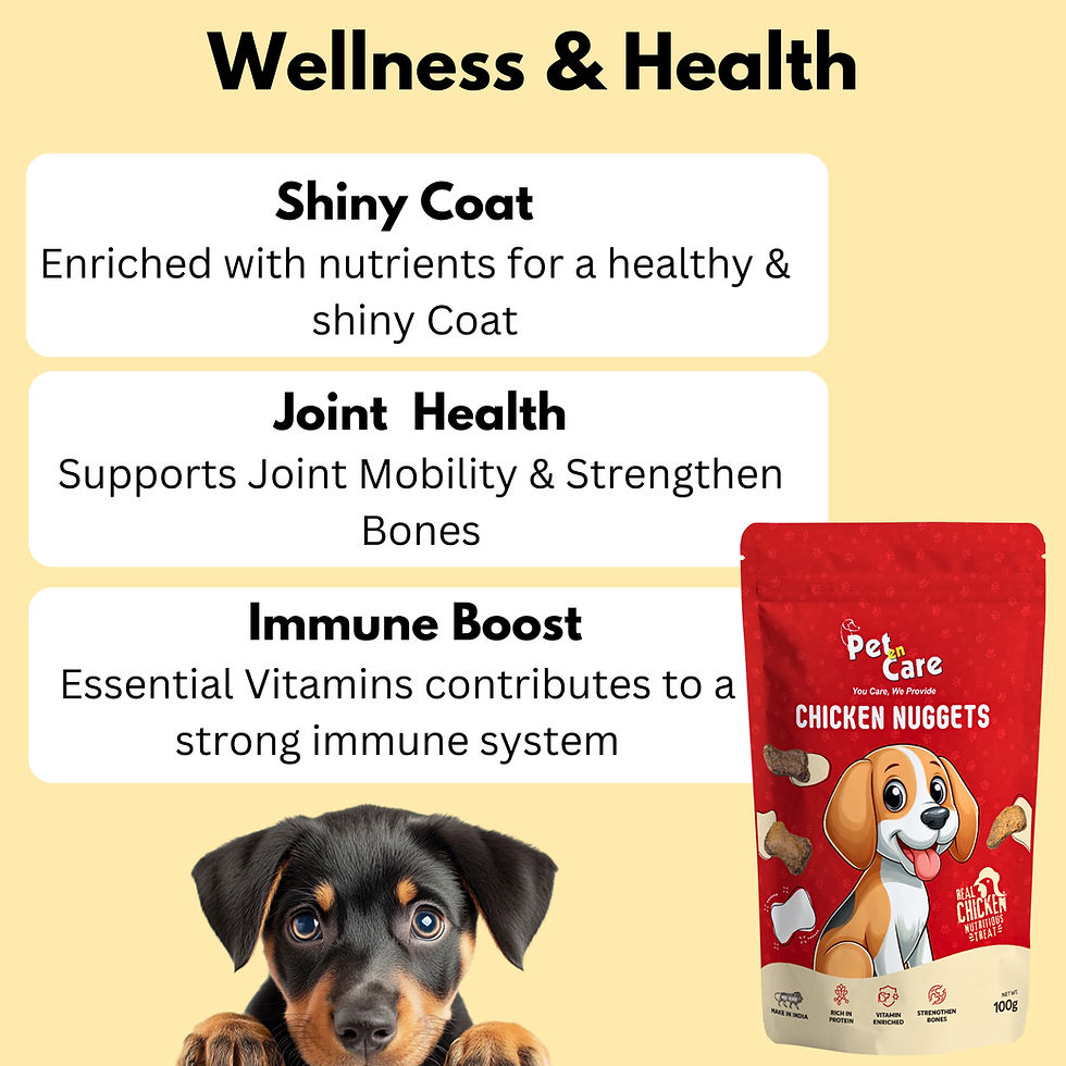 Thumbnail: Chicken Nuggets Dog Treats, 100g | Real Chicken | Protein Rich